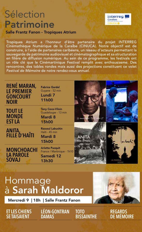 [MARTINIQUE] Lancement du projet Interreg CINUCA - CinéMartinique Festival 